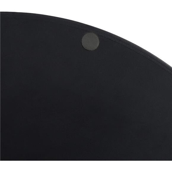 Modern Round Tray, 15.5" Diameter, Black and Gold, Decorative Accent Tray - Picture 5 of 7